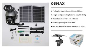 Levofast 2-ống kính màn hình kép 6MP icsee ngoài trời <span class=keywords><strong>ip</strong></span> <span class=keywords><strong>Camera</strong></span> An Ninh tầm nhìn ban đêm CMOS cảm biến 4G năng lượng mặt trời Powered Wifi máy ảnh - Product Image 6