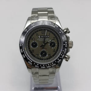 Montre chronographe pour homme, mouvement japonais VK63, montre-bracelet à quartz de luxe en saphir pour homme - Product Image 6