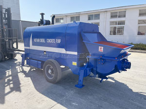 Máquina de bomba de hormigón con motor diésel Bomba de remolque de hormigón con mezclador para proyecto de construcción - Product Image 6