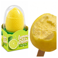 Produits phares pour les grossistes : Crème glacée aux fruits virale, Crème glacée aux fruits 3D au chocolat et au lait, surgelée, vente directe usine 75g