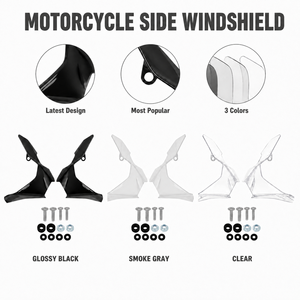 Parabrisas Lateral Nuevo y Popular para Honda CRF1100L <span class=keywords><strong>Africa</strong></span> <span class=keywords><strong>Twin</strong></span> 2024-2025, Deflector de Viento para Aventura y Turismo, Negro, Transparente, <span class=keywords><strong>Gris</strong></span> - Product Image 5