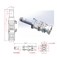Système optique laser SLM (fuselage par laser sélectif) pour imprimante 3D métallique et fabrication additive de matériaux métalliques