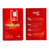 30MB par mois 12 mois de carte de la puce SIM de Claro pour des produits du traqueur 4G et d'IoT de GPS
