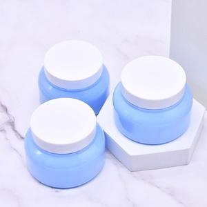 Wholesale 250ml Pink PET Plastic Wide-Mouth Empty Bottle Cosmetic Plastic Jar 250g Face Creams Container for Shampoo Lotion - Product Image 3