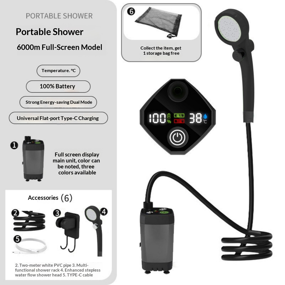 Full-screen model 6000 in gray color