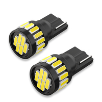 Ampoule LED T10 194 2,44W Super Lumineuse Plug-and-Play 168 W5W Type Cale 12-24V pour Éclairage Intérieur Automobile Plafonnier et Carte