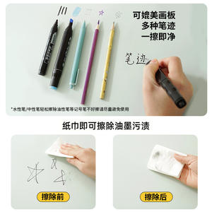 แผ่นรองโต๊ะซิลิโคน SK รูปทรงสี่เหลี่ยมผืนผ้า สีพื้น เรียบง่าย ทันสมัย เป็นมิตรกับสิ่งแวดล้อม กันน้ำ ซักล้างได้ สำหรับโต๊ะคอมพิวเตอร์ - Product Image 5