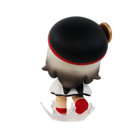Figurine de collection en PVC Fille au chapeau blanc et jupe rouge, échelle 1/12, thème fantastique et science-fiction, modèle de décoration de bureau, jouet cadeau, exemplaire unique confirmé
