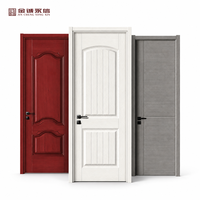 Porte intérieure en MDF mélaminé, design moderne, étanche, écologique, pour chambre et bureau (vente en gros)