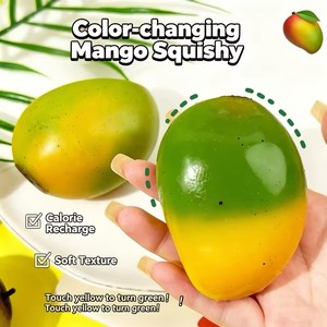 Color Changing Mango Squishy Toy Handmade Crispy Mango Stress <b>Ball</b> Stress <b>Ball</b> Fidget <b>Ball</b>, ASMR Sensory Stress Relief Toy - Product Image 5