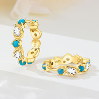 Boucles d'oreilles en argent sterling S925 plaqué or rose avec perle de culture d'eau de mer et zircon motif dessin animé, pour femme, classiques, fiançailles, simplicité, série non-argentée
