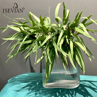 ISEVIAN Feuille de branche d'eucalyptus Real Touch de haute qualité bon marché pour chemin de table