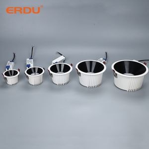 ERDU Plafonnier <span class=keywords><strong>Spot</strong></span> Anti-éblouissement Downlight Logement Meilleur Refroidissement Led Downlight Projet Encastré Led Downlight - Product Image 2