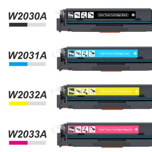 Cartucho de impressora 415a toner, cartucho compatível para impressora de cores hp m454 mfp m479 m454nw m479dw toner w2030a 414a