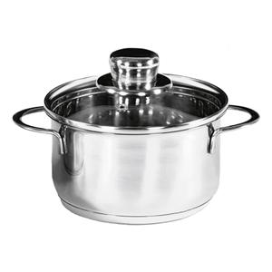 Meat <b>Pot</b> Saturn Stainless Steel 24 Cm With Lid For Cooking <b>Soup</b> And Stock - Product Image 1