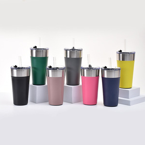 2026 New Insulated Stainless Steel Travel Beer Mug 20oz With Built in Bottle Opener Outdoor Brazil Double Wall Tumbler - Product Image 3