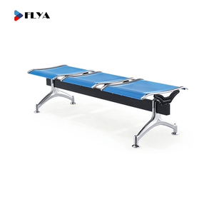 Nuevo Producto en Oferta, Banco de Espera de Metal y Acero para 3 Personas con Cojín de PU - Product Image 6