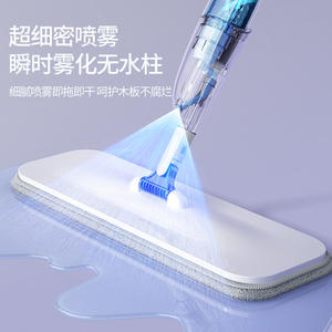 Serpillère plate P9 en microfibre épaisse, lavable à la main, pour nettoyage humide et sec, idéale pour les foyers paresseux - Product Image 1