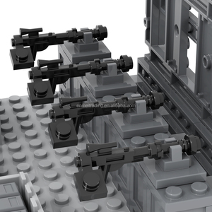 NUEVO Kit de Construcción de Escenas Militares MOC, Línea de Defensa de la Muerte, Guerras, Juguetes Educativos Creativos DIY para Niños MOC5074 - Product Image 5