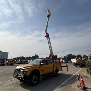 Plataforma Elevadora Telescópica Montada en Camioneta <span class=keywords><strong>JAC</strong></span> de 22 m, Plataforma de Trabajo Aérea Aislada - Product Image 6