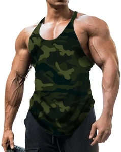 Uomo <span class=keywords><strong>Bodybuilding</strong></span> top senza maniche allenamento <span class=keywords><strong>Fitness</strong></span> canottiere canottiere Oversize canotte di nuova moda - Product Image 4