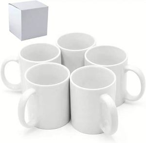 Taza de Cerámica Blanca de 11 oz para Té y Café, Personalizable con Logotipo, para Sublimación, Regalos de Navidad, Venta al Por Mayor - Product Image 2