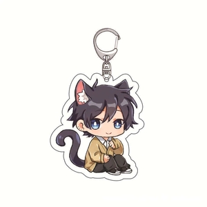 Porte-clés dessin animé <span class=keywords><strong>Horimiya</strong></span> Hori-San To Miyamura-Kun, pièces, pendentif en acrylique, Hori Kyouko, Miyamura Izumi, collection pour Fans - Product Image 2