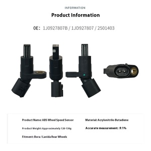 Sensor de Velocidad de Rueda ABS 1J0927807B 1JD927807 2501403 Nuevo para Bora/Lavida Trasero con 1 Año de Garantía, Ajuste Universal - Product Image 5
