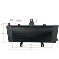 JSY Infinite Auto Cooling System Aluminum Racing Car Radiator Intercooler Kit