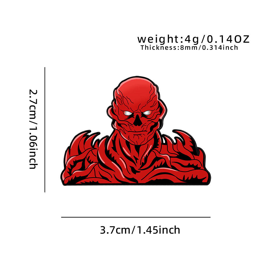 CZ3665-4 Pin de metal esmaltado Vecna