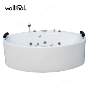 2000MM Massage Autoportant Whirlpool Bubble Jet Underwater-lights 1-2 Person Spa Acrylique <span class=keywords><strong>Baignoire</strong></span> Coin Robinet - Product Image 1