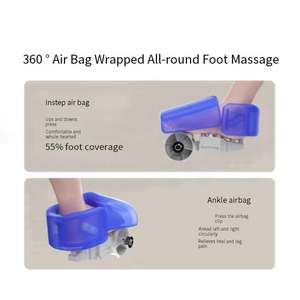 Alat pijat kaki dapat dilepas, Stimulator kaki denyut listrik, penggunaan rumah, bahan ABS, kontrol waktu bersertifikat CE - Product Image 4