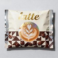 Imprimé personnalisé Finition mate Biscuit Cookie Bonbons Emballage en plastique Pochette scellée à l'arrière Paquet en mylar Étanche à l'humidité et au soleil