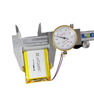 빠른 배송 UL Un38.3 인증 액체 배터리 3.7V 2000mAh 7.4Wh 804050 LiNiMnCoO2 음극재 500 사이클 - Product Image 5