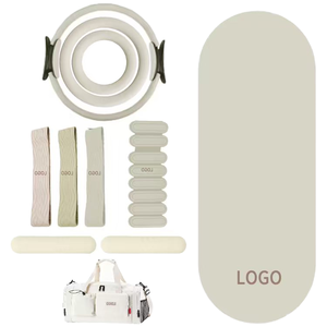 Tapete de <span class=keywords><strong>Yoga</strong></span> Personalizado para Gimnasio, Fitness, Pilates, <span class=keywords><strong>Beige</strong></span>, Grueso, Ecológico, Grande, Duradero, Largo, Ovalado, Arqueado, Redondo, de Goma, de Alta Calidad - Product Image 1