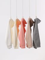 Fabricants de vêtements personnalisé printemps et automne mode ample décontracté 380 grammes à capuche à manches longues pull sweat haut