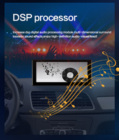 10.25 "8 Core Android 14 lecteur multimédia de voiture pour Audi Q3 Radio stéréo Audio écran tactile HeadUnit GPS Navi Applay Carplay 4G