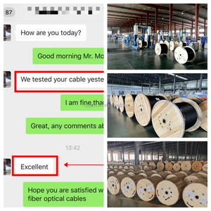 <span class=keywords><strong>Câble</strong></span> <span class=keywords><strong>optique</strong></span> ADSS extérieur G652D de 100 mètres, 12 fibres, <span class=keywords><strong>prix</strong></span> usine, fournisseur FCJ - Product Image 5