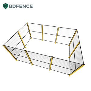 Barrera <span class=keywords><strong>de</strong></span> Separación para Robot <span class=keywords><strong>de</strong></span> Taller, Malla <span class=keywords><strong>de</strong></span> Acero con Recubrimiento en Polvo, Diseño Modular <span class=keywords><strong>de</strong></span> Ensamblaje Rápido para Separación del Área <span class=keywords><strong>de</strong></span> Trabajo entre Hombre y Máquina - Product Image 1