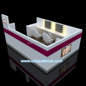 Kiosque d'enfilage de sourcils Offre Spéciale comptoir de bar à sourcils comptoir de service de salon de beauté comptoir de bar à sourcils <span class=keywords><strong>studio</strong></span> de beauté à vendre - Product Image 3