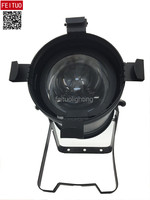 Led Par 64 Ip22 Cob Par 100w WW atau CW Manual Zoom Cob Led Par 100W COB LED Fresnel Spotlight Manual Zoom 9-30 Derajat