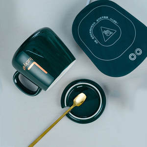 Ensemble en céramique, meilleure vente, boîte cadeau café Business <span class=keywords><strong>patron</strong></span> dame noir manchette tasse à thé cadeau de mariage/ - Product Image 3