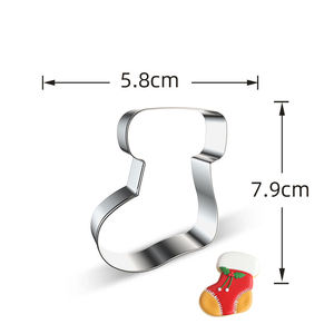2026 fabricants <span class=keywords><strong>emporte</strong></span>-pièce noël gâteau Cutter maison en acier inoxydable bonbons bonhomme de neige <span class=keywords><strong>emporte</strong></span>-pièce pour Style de noël - Product Image 5