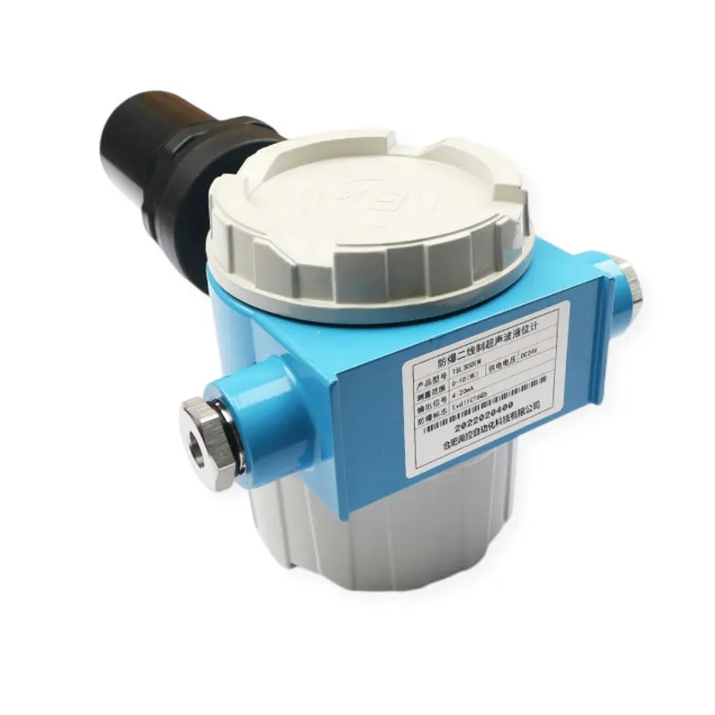 OEM Explosion-proof Ultrasonic Level Meter 1m 5m 10m Range 4-20ma Output Water Liquid Level Gauge Transmitter