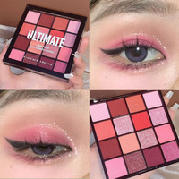 Palette d'ombres à paupières à haute pigmentation, résistante à l'eau, avec logo personnalisé, poudre scintillante, 20g, plus de huit couleurs