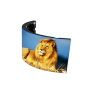 Panel LED Flexible a Todo Color P2.5 para Marketing, Pantalla LED Publicitaria, Pantalla Flexible