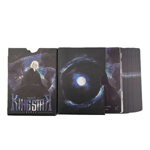 Cartes à jouer en plastique PVC noir de haute qualité, créatives, durables, imperméables, lisses, avec logo personnalisé - Product Image 5