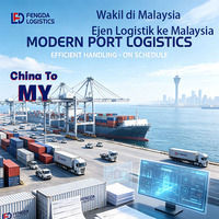 Service de logistique et d'expédition de conteneurs aériens vers l'aéroport international de Kuala Lumpur en Malaisie, agent de dédouanement