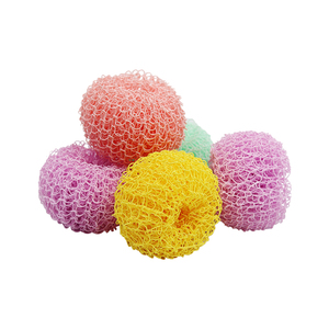Outils de nettoyage ménager multifonctionnels, boule de nettoyage nano, éponge de nettoyage, boule de nettoyage en fibres colorées pour la vaisselle - Product Image 1