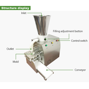 Small Shrimp Dough Dim Sum Dimsum Tabletop Table Top <b>Dumpling</b> Siumai Shumai Press Siomai Maker <b>Machine</b> All in One - Product Image 3
